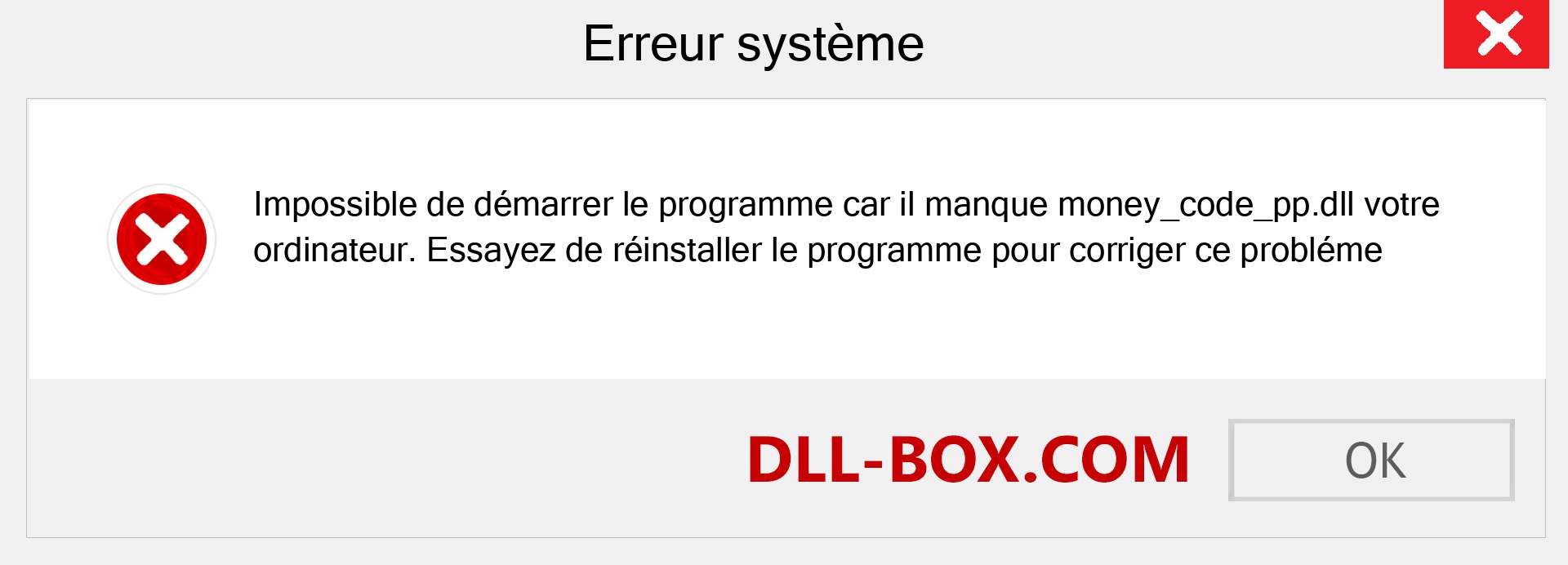 Le fichier money_code_pp.dll est manquant ?. Télécharger pour Windows 7, 8, 10 - Correction de l'erreur manquante money_code_pp dll sur Windows, photos, images